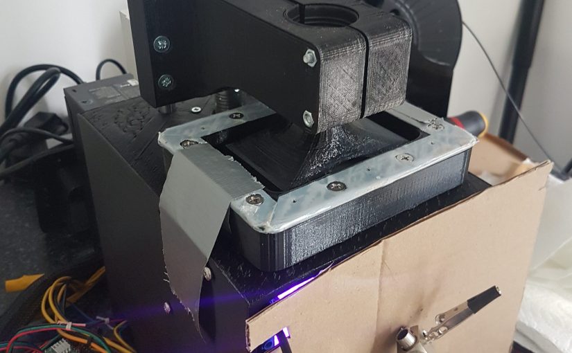 A printer for miniatures (Home-made SLA printer)